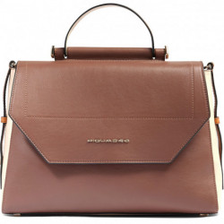 Женская сумка Piquadro Circle (W92) Brown-Beige BD6777W92_MBE