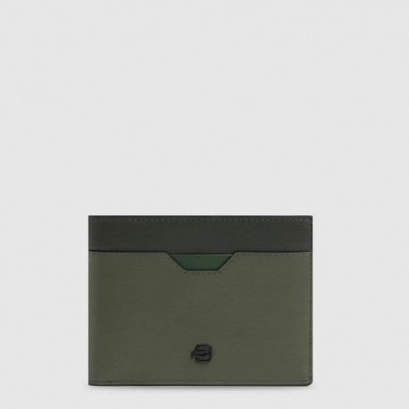 Портмоне Piquadro Ael (S142) Green PU257S142R_VE