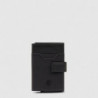 Кредитница Piquadro Ael (S142) Black PP5649S142R_N
