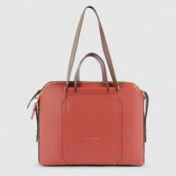 Женская сумка Piquadro Circle (W92) Orange-Brown BD4574W92_ARTM