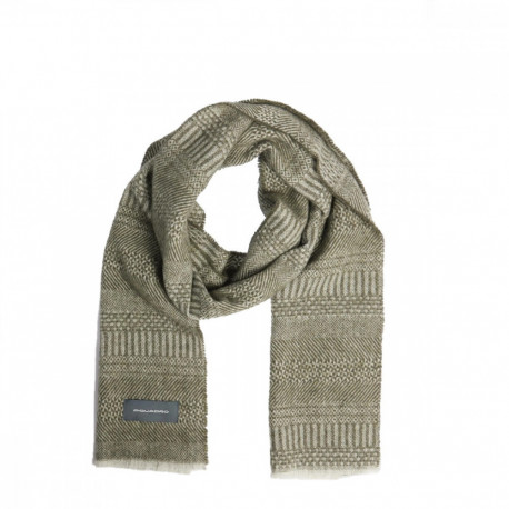 Шарф Piquadro Accessories Piquadro Green-Grey SC6875SC23_VEGR