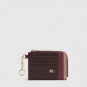 Кредитница Piquadro Circle (W92) Burgundy-Pink PP5910W92R_BORO