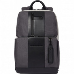 Рюкзак для ноутбука Piquadro Brief (BR) Grey-Black CA3214BR2_GRN