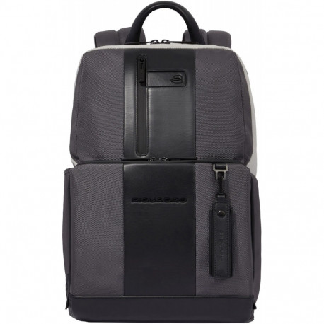 Рюкзак для ноутбука Piquadro Brief (BR) Grey-Black CA3214BR2_GRN