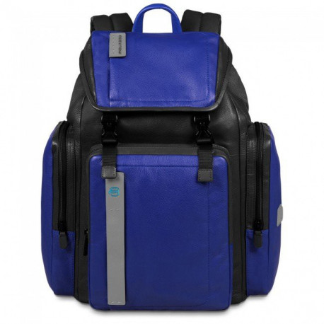 Рюкзак Piquadro с отдел. для ноутбука 13/iPad/iPad Air/iPad mini PULSE/Black-Blue CA3351P15_NB