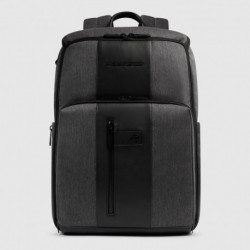 Дорожный рюкзак Piquadro Brief (BR) Grey-Black CA6648BR2_GRN