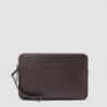 Сумочка / Клатч Piquadro Black Square (B3) Dark Brown AC3944B3R_TM