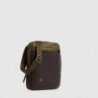 Сумка Piquadro Black Square (B3) Green-Brown CA3084B3_VETM