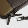 Сумочка / Клатч Piquadro Black Square (B3) Green-Brown AC3944B3R_VETM