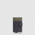 Кредитниця Piquadro Black Square (B3) Green-Brown PP5649B3R_VETM