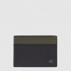 Портмоне Piquadro Black Square (B3) Green-Brown PU1392B3R_VETM