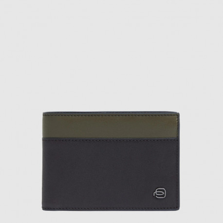 Портмоне Piquadro Black Square (B3) Green-Brown PU1392B3R_VETM