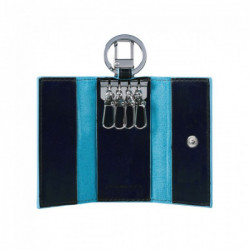 Ключница Piquadro на 4 ключа BL SQUARE/N.Blue PC1253B2_BLU2