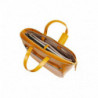 Женская сумка Piquadro Blue Square (B2) Yellow BD6680B2-G