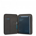 Папка Piquadro на блискавці з блокнотом A4 PULSE/Black PB2830P15_N