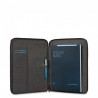 Папка Piquadro на блискавці з блокнотом A4 PULSE/Black PB2830P15_N