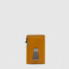 Кредитница Piquadro Blue Square (B2) Yellow PP7091B2BLR-G