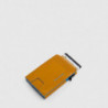 Кредитница Piquadro Blue Square (B2) Yellow PP7091B2BLR-G