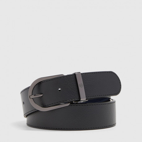 Ремінь Piquadro Modus Restyling (MOS) Black-Blue CU7216MOS_NBLU