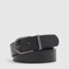 Ремінь Piquadro Modus Restyling (MOS) Black-Blue CU7216MOS_NBLU