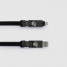 Кабель 60W Lightning, USB-C, USB-A Piquadro Bagmotic (BM) Black AC7071BM_N
