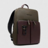Рюкзак для ноутбука Piquadro Harper (AP) Green-Brown CA6311AP_VETM
