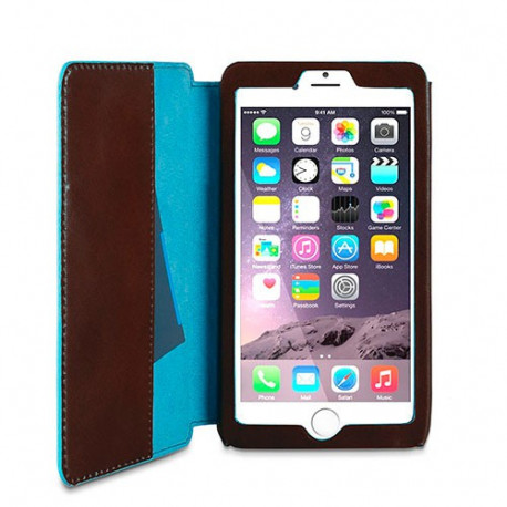 Чехол для iPhone PIQUADRO коричневый BL SQUARE/Cognac AC3456B2_MO