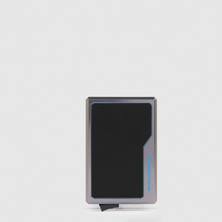 Кредитница Piquadro Blue Square (B2) Black PP7072B2R-N