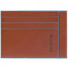 Кредитница Piquadro Blue Square (B2) Brown PP2762B2R-M