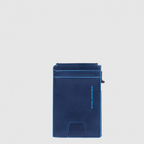 Кредитница Piquadro Blue Square (B2) Navy Blue PP7091B2BLR-BLU2