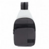 Монорюкзак Piquadro Wollem (W129) Grey-Black CA6540W129W_GRN