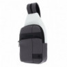 Монорюкзак Piquadro Wollem (W129) Grey-Black CA6540W129W_GRN