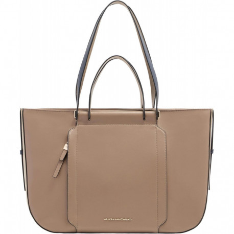 Жіноча сумка Piquadro Circle (W92) Taupe-Blue BD7136W92_TOBLU