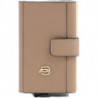 Кредитница Piquadro Circle (W92) Taupe-Blue PP5649W92R_TOBLU