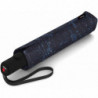 Парасолька Knirps Re3 Duomatic Structure Blue Black Handle Kn95-6200-86854