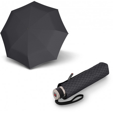 Зонт Knirps C.041 Chrome Matt Small Manual Prism Black Kn95-8041-8931