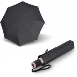 Парасолька Knirps C.241 Chrome Matt Medium Duomatic Prism Black Kn95-8241-8931