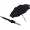 Парасолька Knirps Timber Stick Automatic Black Kn96-4730-1008