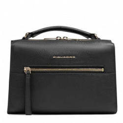 Жіноча сумка Piquadro Patricia (W140) Black BD6954W140_N