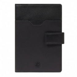 Обкладинка для паспорта Piquadro Ael (S142) Black PP6914S142R_N