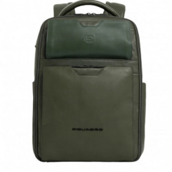 Рюкзак для ноутбука Piquadro Ael (S142) Green CA6923S142_VE
