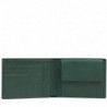 Портмоне Piquadro Ael (S142) Green PU257S142R_VE