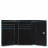 Портмоне PIQUADRO чорне BL SQUARE/Black PD3412B2_N