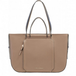 Жіноча сумка Piquadro Circle (W92) Taupe-Blue BD7136W92_TOBLU