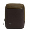 Сумка Piquadro Black Square (B3) Green-Brown CA3084B3_VETM