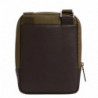 Сумка Piquadro Black Square (B3) Green-Brown CA3084B3_VETM