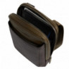 Сумка Piquadro Black Square (B3) Green-Brown CA3084B3_VETM