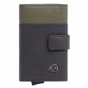 Кредитница Piquadro Black Square (B3) Green-Brown PP5649B3R_VETM