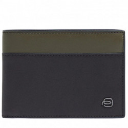 Портмоне Piquadro Black Square (B3) Green-Brown PU1392B3R_VETM