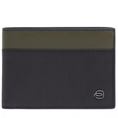 Портмоне Piquadro Black Square (B3) Green-Brown PU1392B3R_VETM